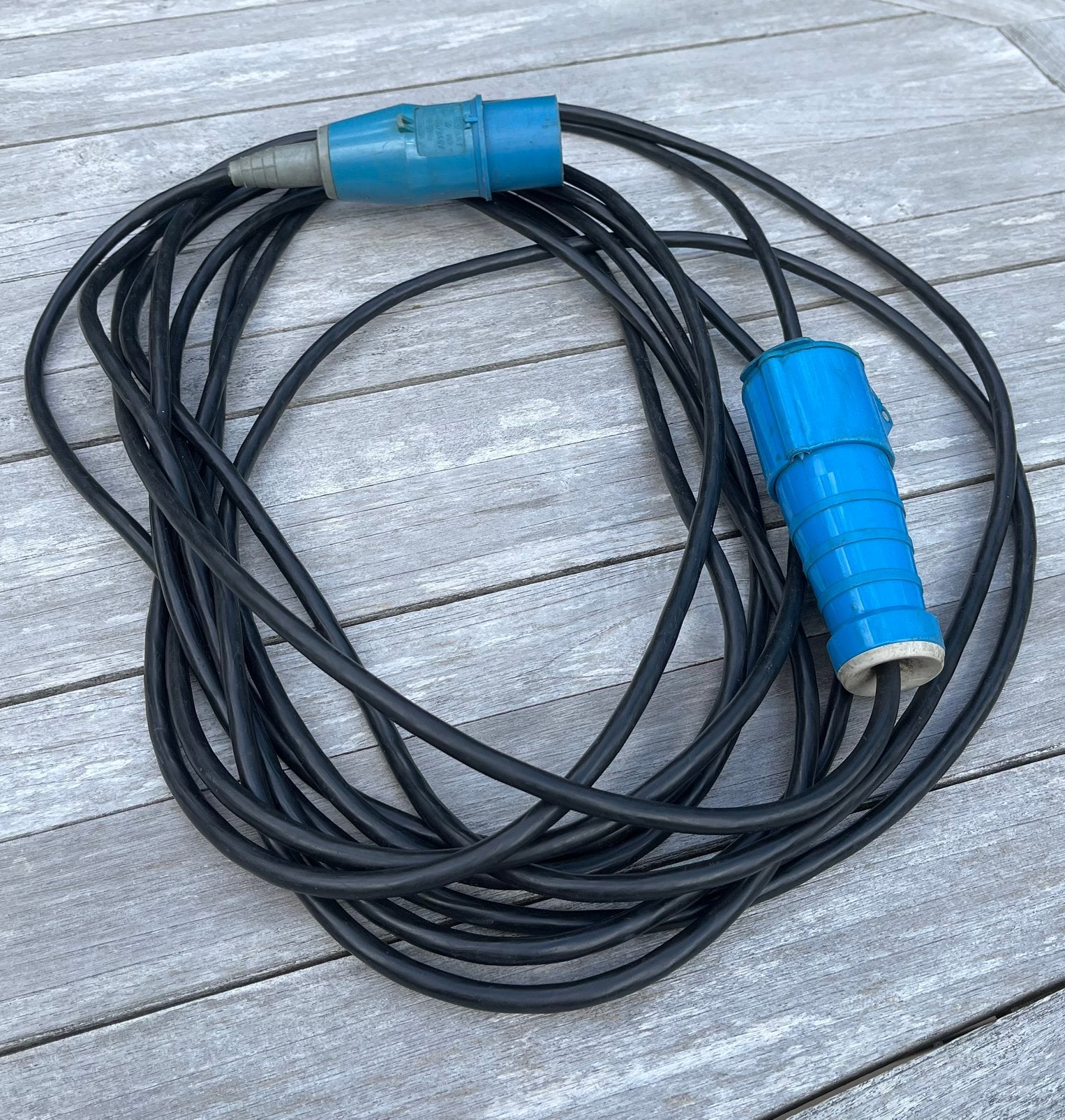Caravankabel 10 meter, neopreen, Ophalen, Kabel of Snoer