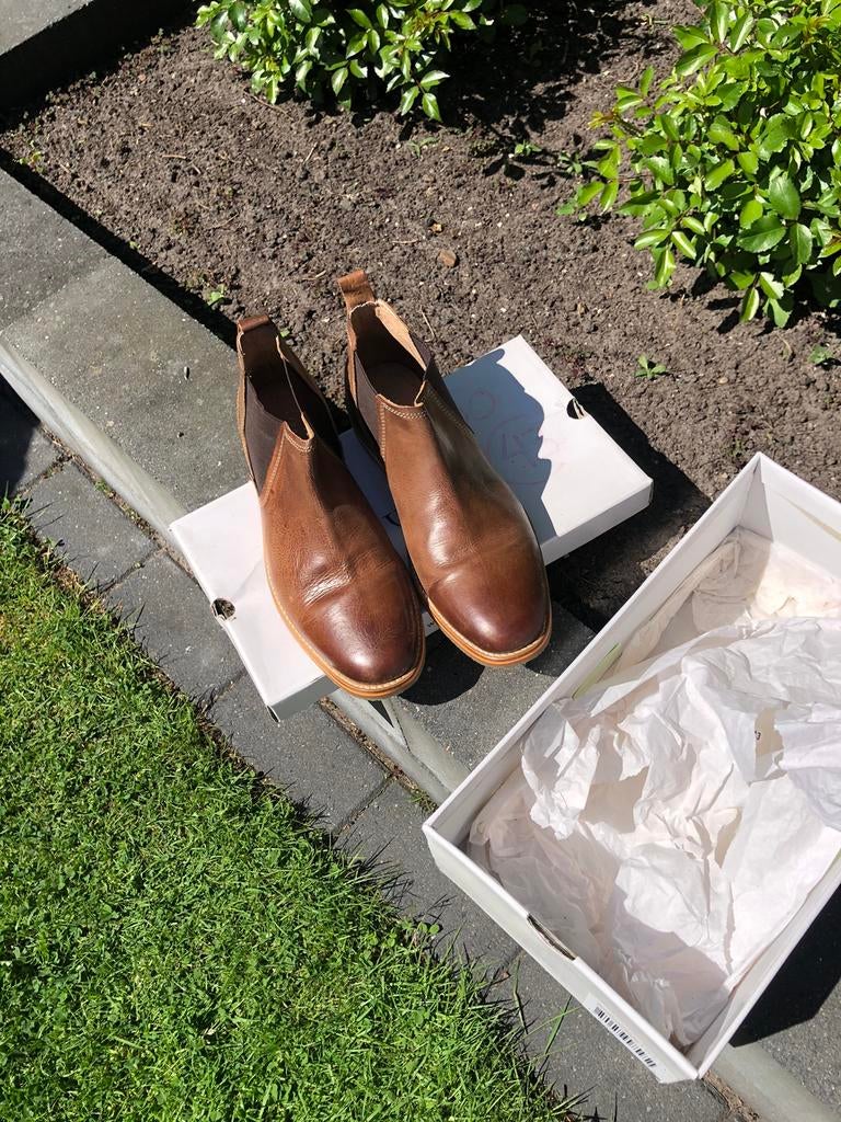 Schoenen, Ophalen of Verzenden, Zo goed als nieuw, Bruin