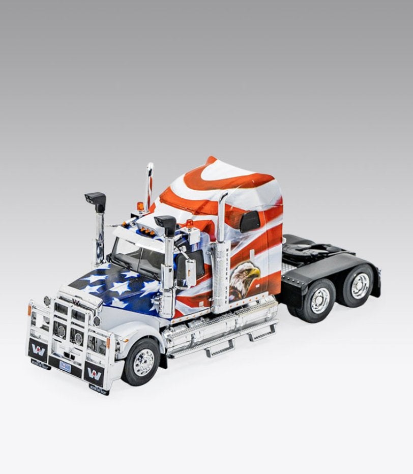 WESTERN STAR 4900 American Eagle Camiones Tunning Nº 2  1/43