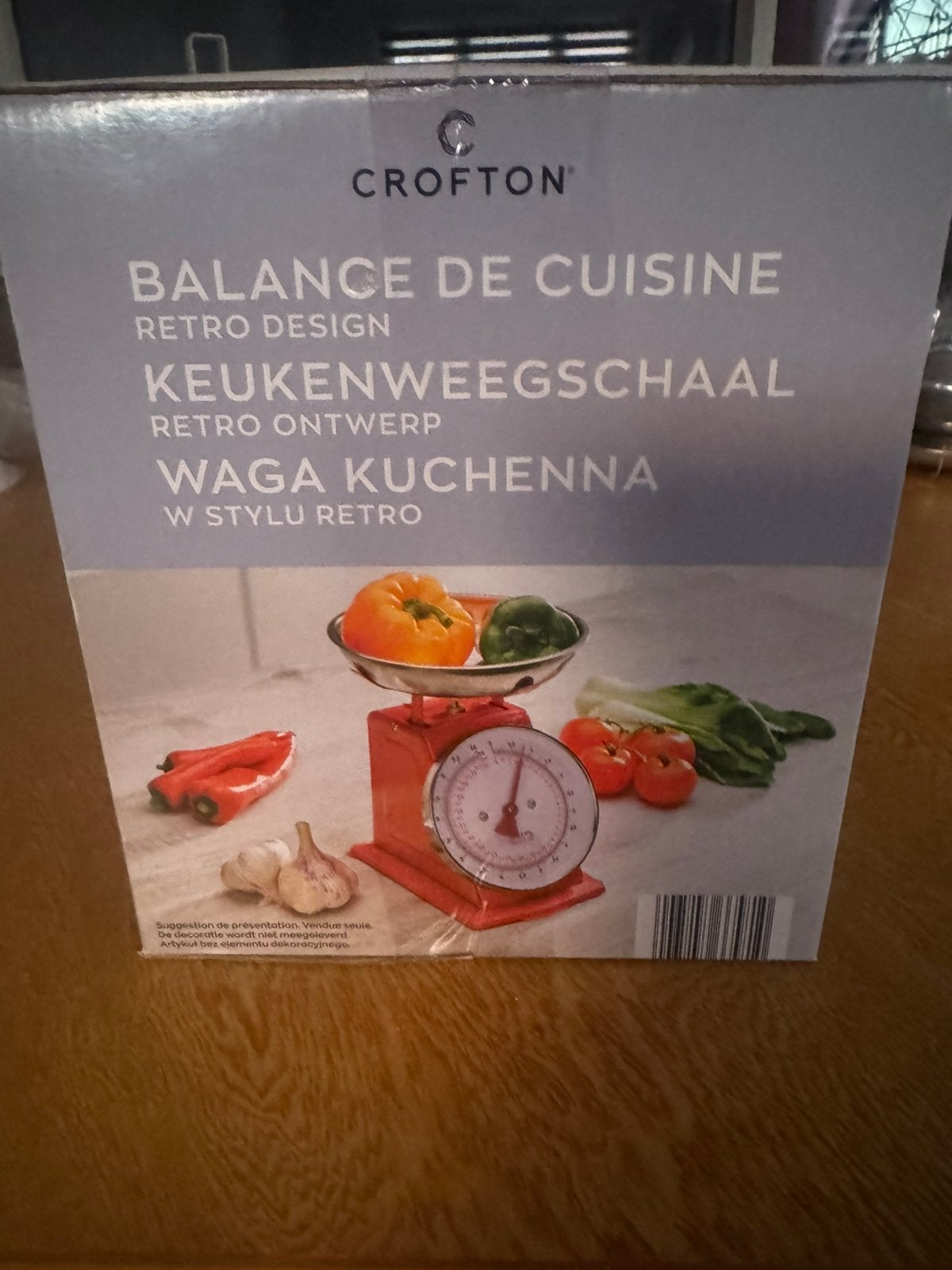 Keukenweegschaal Nieuwe in doos, Ophalen of Verzenden, Zo goed als nieuw