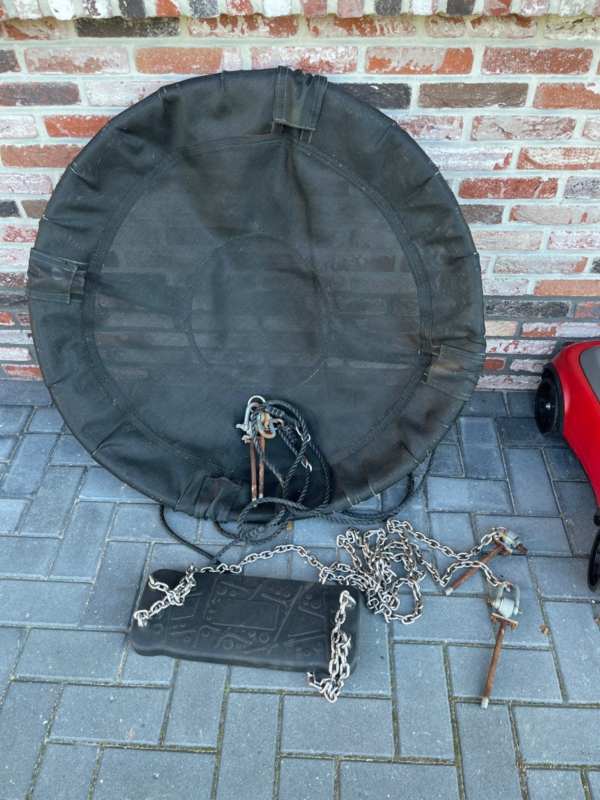 Schommel en nestschommel voor speeltuin, Ophalen, Gebruikt, Schommel