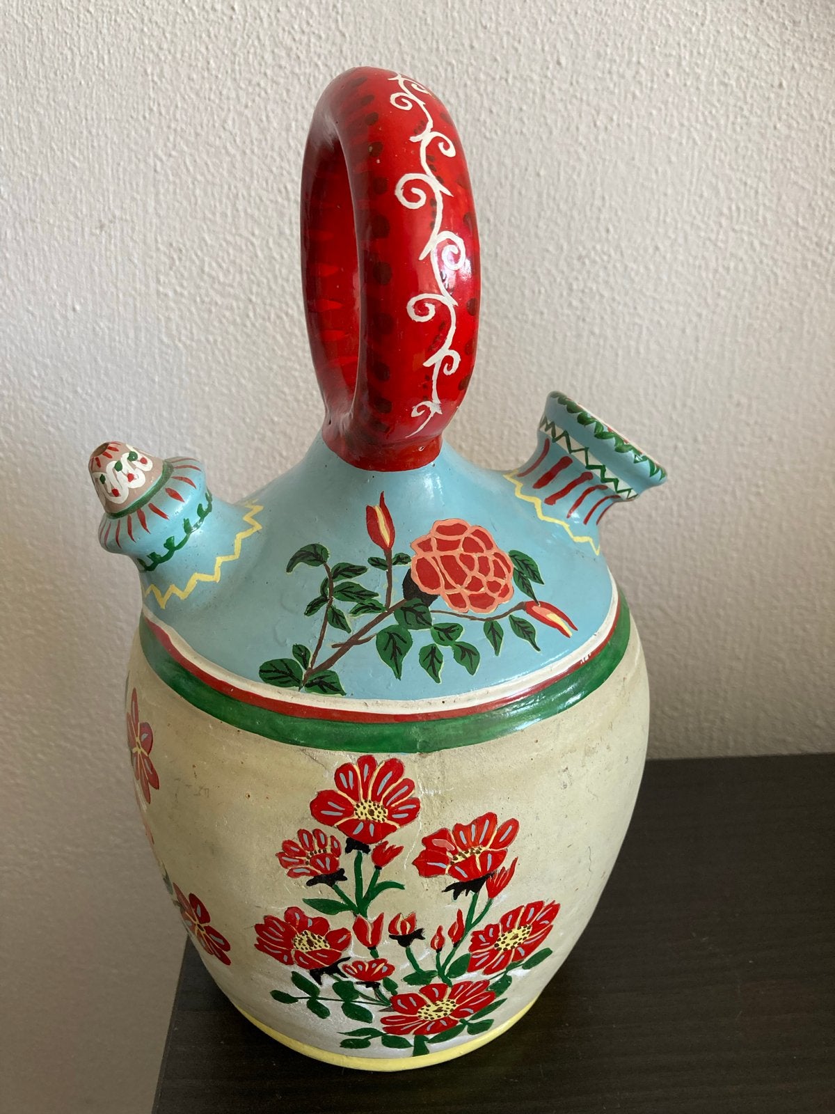 Gargoulette Italiaanse traditionele waterkruik 27cm, Ophalen of Verzenden