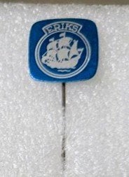 blikken speld Eriks, Alkmaar, lees verder, Ophalen of Verzenden, Gebruikt, Overige onderwerpen, Speldje of Pin