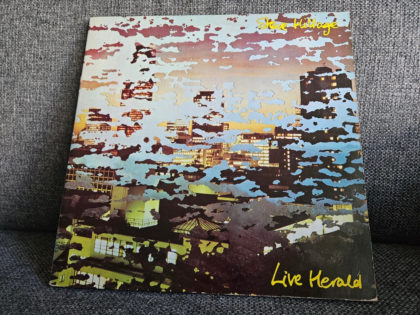 Steve Hillage - Live Herald (Dubbel-LP, 1979), Cd's en Dvd's, Ophalen of Verzenden, Zo goed als nieuw, 12 inch, Dubbel-LP