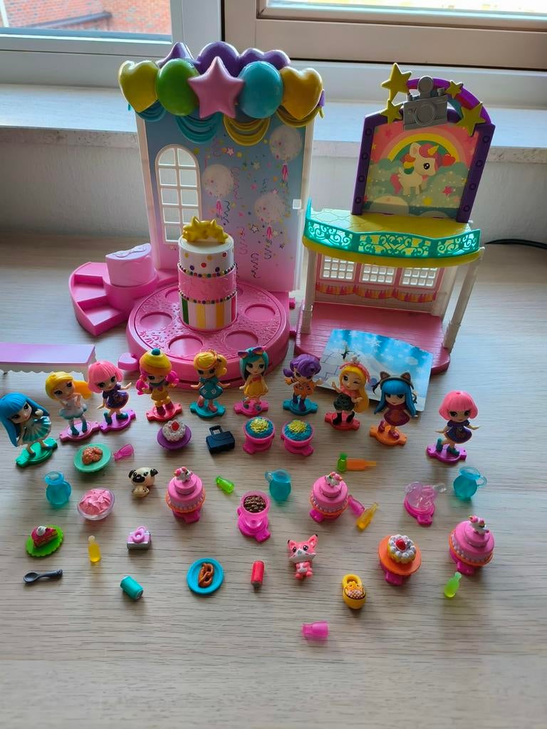 Party pop teenies speelset met Accessoires, Ophalen of Verzenden, Gebruikt, Overige typen