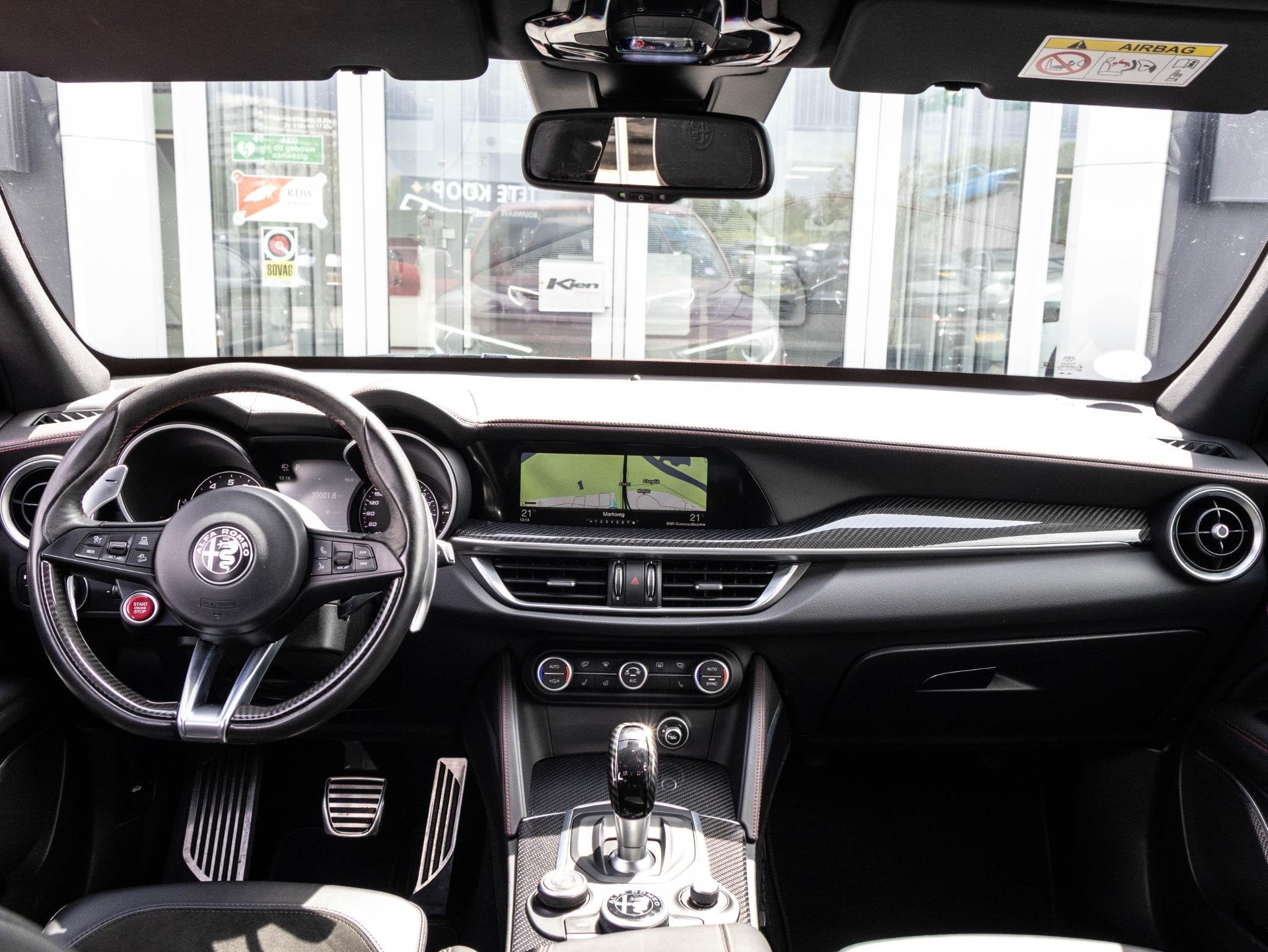 Alfa Romeo Stelvio 2.9 V6 AWD Quadrifoglio | 21"| Nieuwstaat, Automaat, Gebruikt, 510 pk, Bedrijf