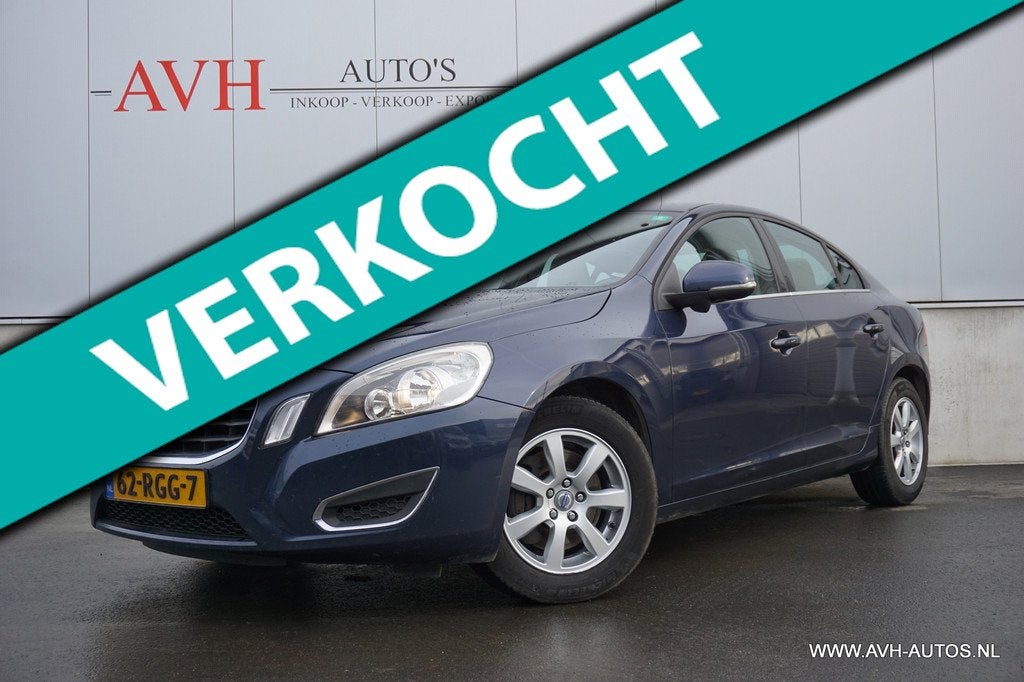 Volvo S60 2.0T Intro Edition, Euro 5, Beige, 4 cilinders, Blauw