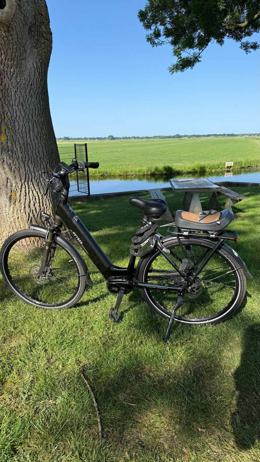 Elektrische fiets met extra krachtige accu, Ophalen, Gebruikt, 50 km per accu of meer, Overige merken
