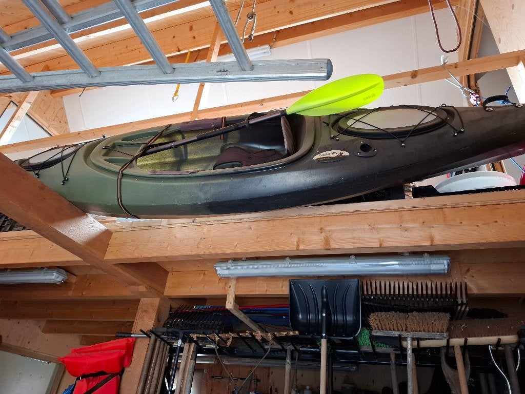 Trophy 126 viskajak inclusief peddel, Watersport en Boten, Ophalen, Gebruikt, Eén persoon, Overige typen
