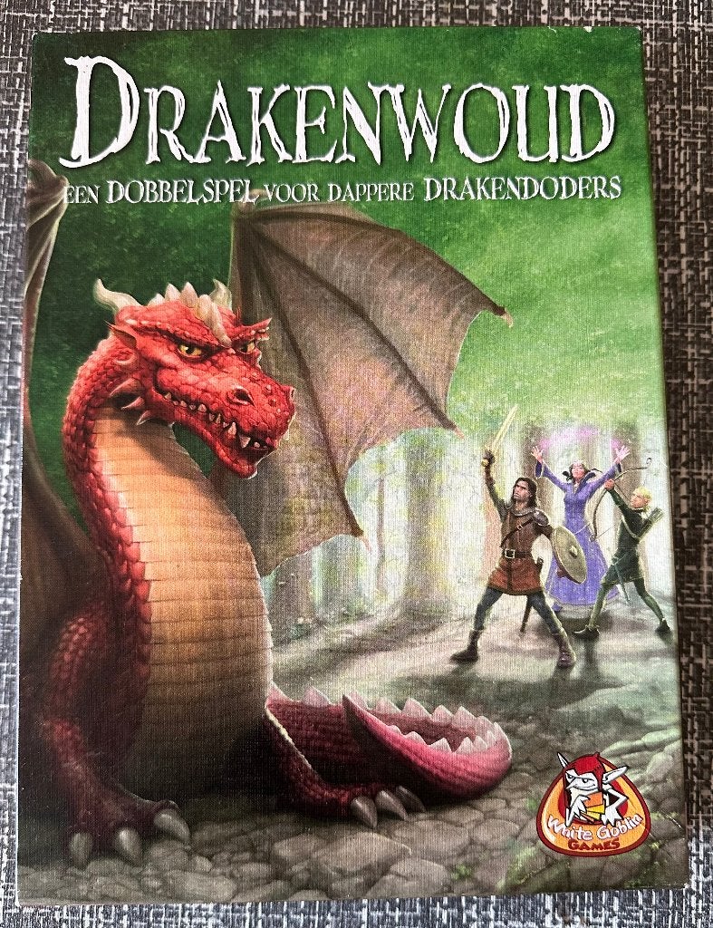 Drakenwoud (White Goblin Games), Hobby en Vrije tijd, Gezelschapsspellen | Kaartspellen, Een of twee spelers, Ophalen of Verzenden