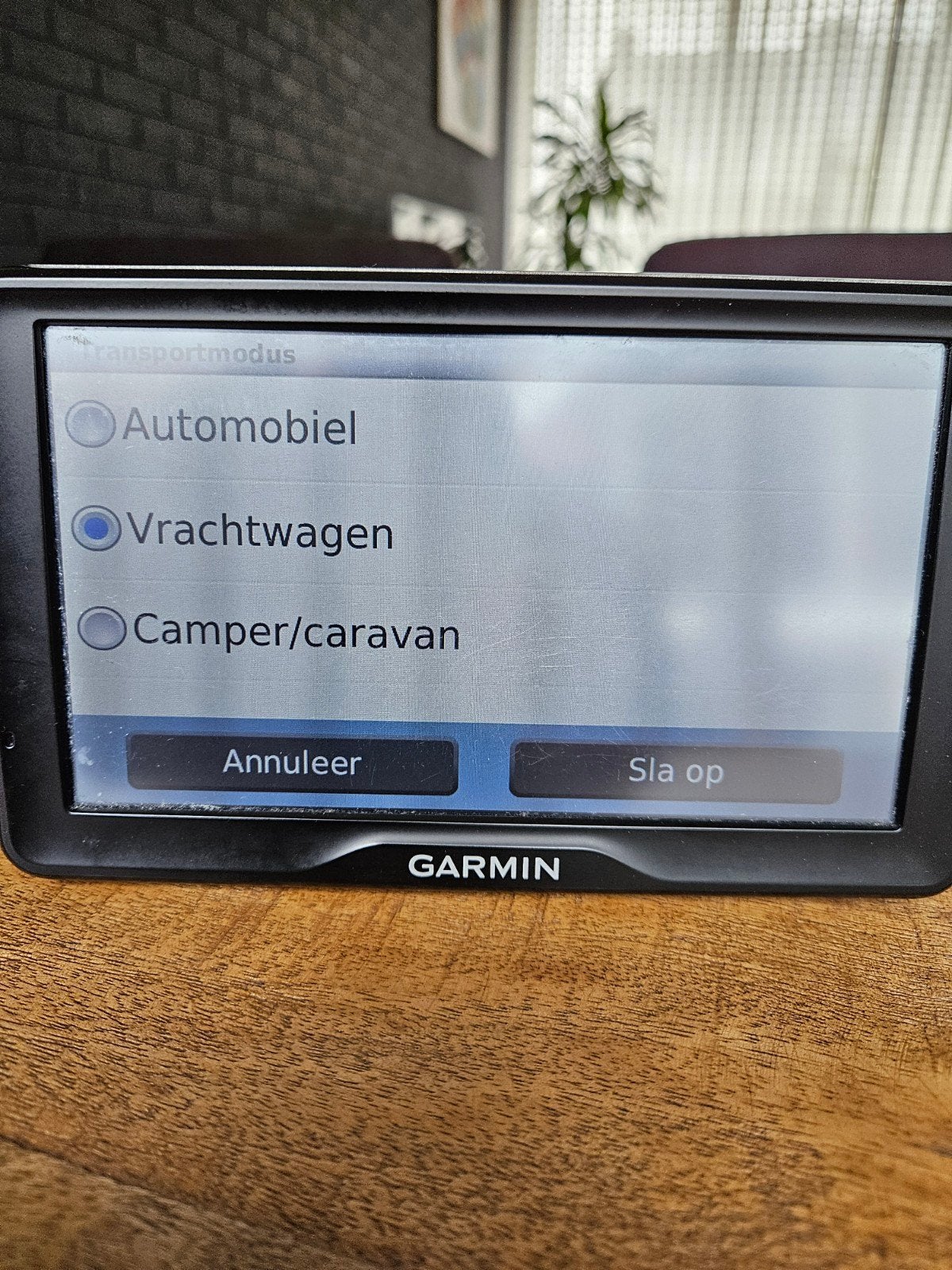 garmin dezl 760 lm trucknavigatie/ camper/auto, Ophalen of Verzenden, Gebruikt