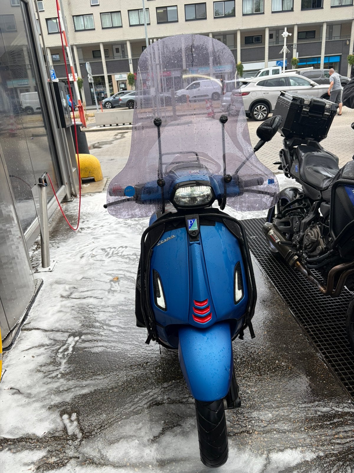 Vespa sprint full option, Ophalen, Zo goed als nieuw, Benzine