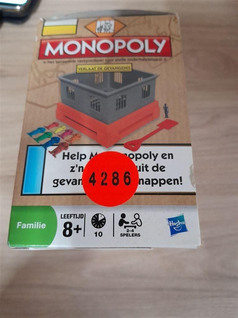 monopoly verlaat de gevangenis - s4286, Verzenden, Zo goed als nieuw