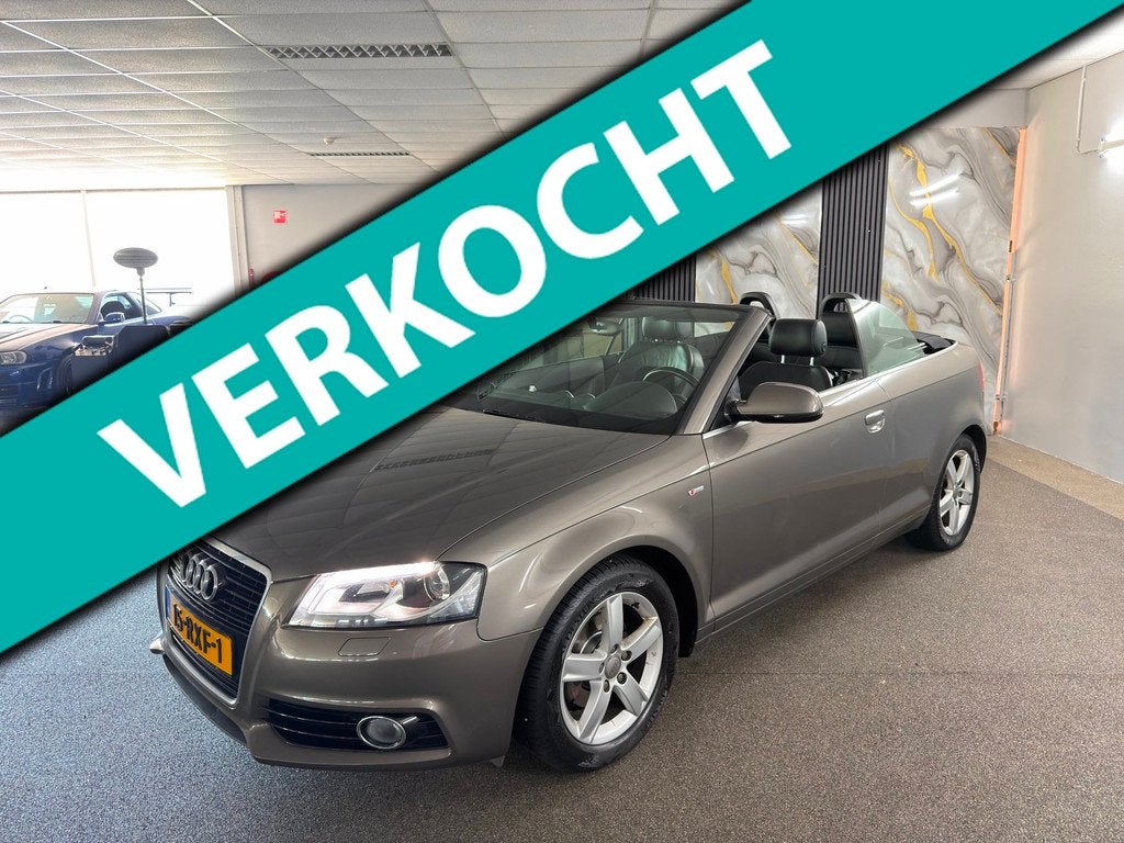 Audi A3 Cabriolet 1.2 TFSI Pro S-Line Apk Nieuw,2e Eigenaar,, Auto's, Audi, Voorwielaandrijving, Gebruikt, Zwart, 4 cilinders