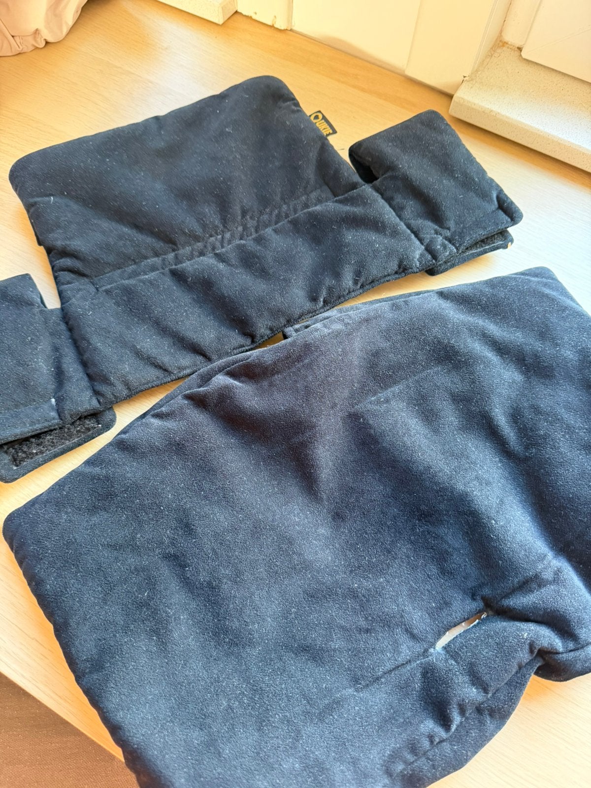 UKJE KUSSENSET ZWART VELOURS STOKKE TRIPP TRAPP, Kinderen en Baby's, Ophalen of Verzenden, Zo goed als nieuw, Meegroeistoel