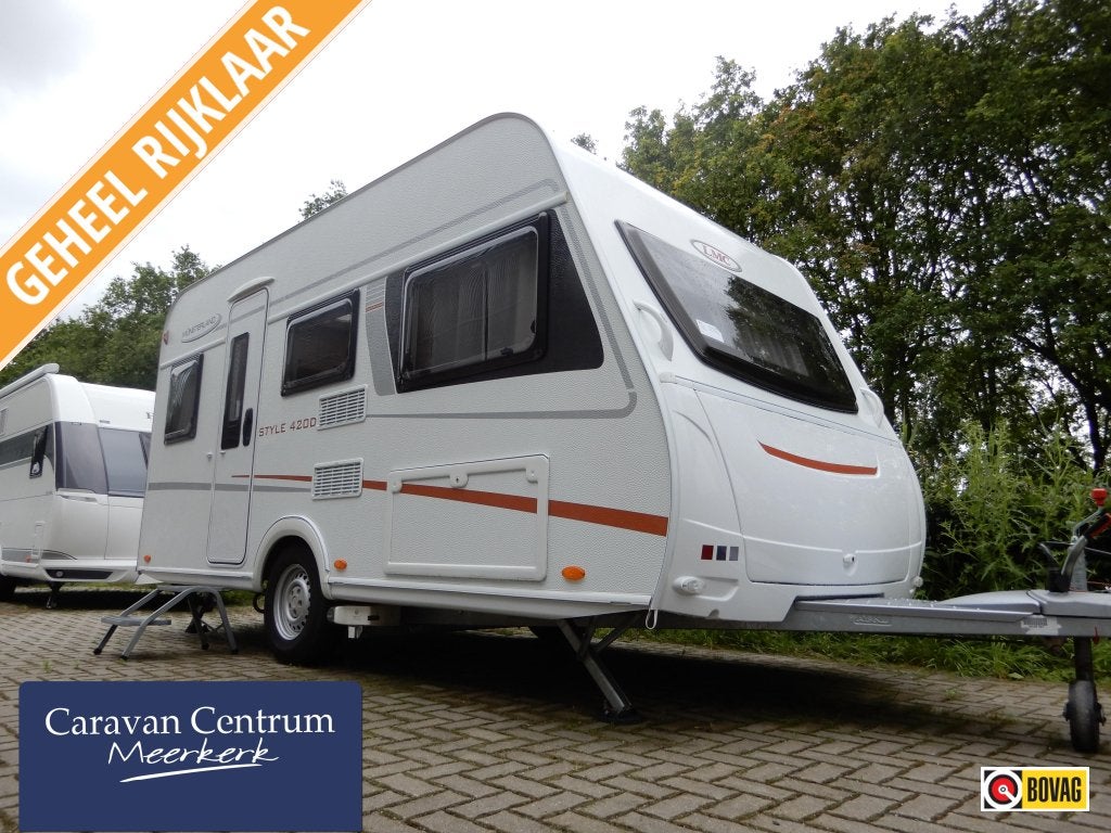 LMC Style 420 D + Mover, Caravans en Kamperen, Caravans, Standaardzit, Schokbreker, Bedrijf, LMC en Münsterland