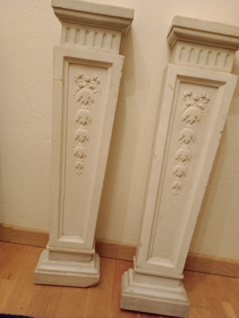 marmeren zuiltjes, Ophalen, Gebruikt