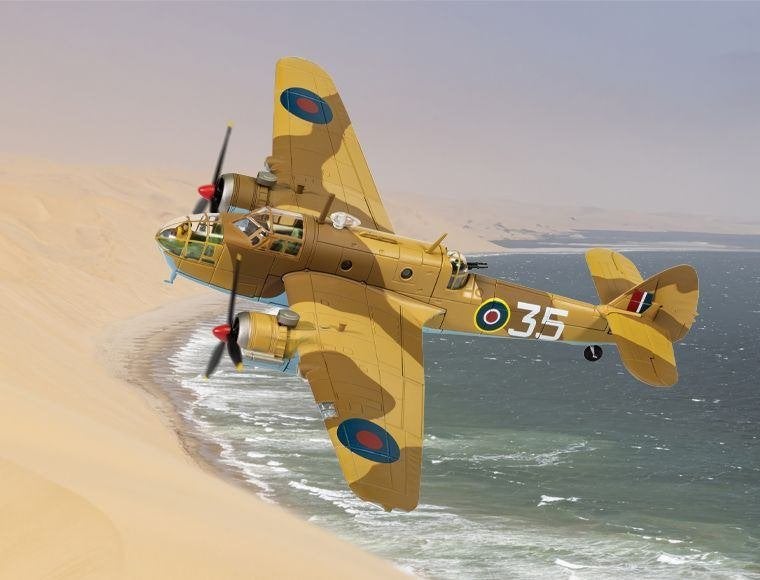 Bristol Beaufort Royal Air Force RAF Bilbeis Corgi AA28903, Carmodel s.r.l. Viale Europa Unita snc info@modelcarswholesale.com
