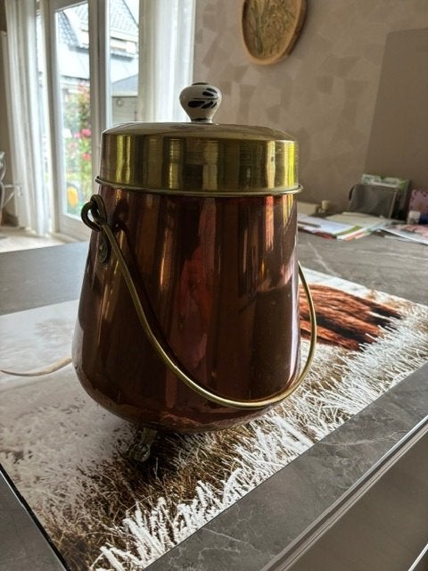 koperen pot, Ophalen, Koper