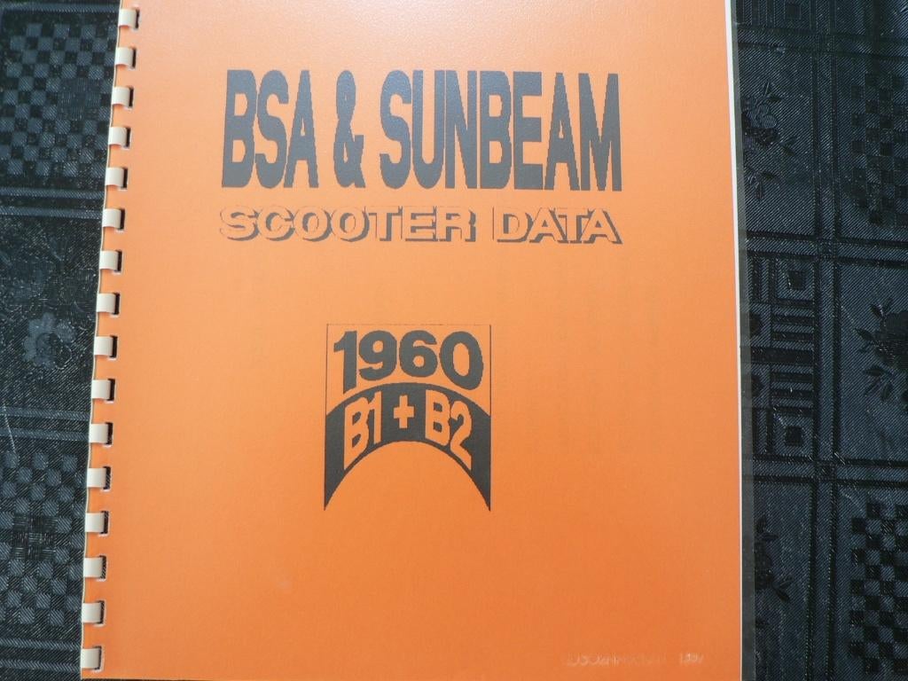 1 BSA DIVERSE BSA MOTORFIETSBOEKEN KOPIE WERKPLAATS,DELEN, Ophalen of Verzenden, Overige merken