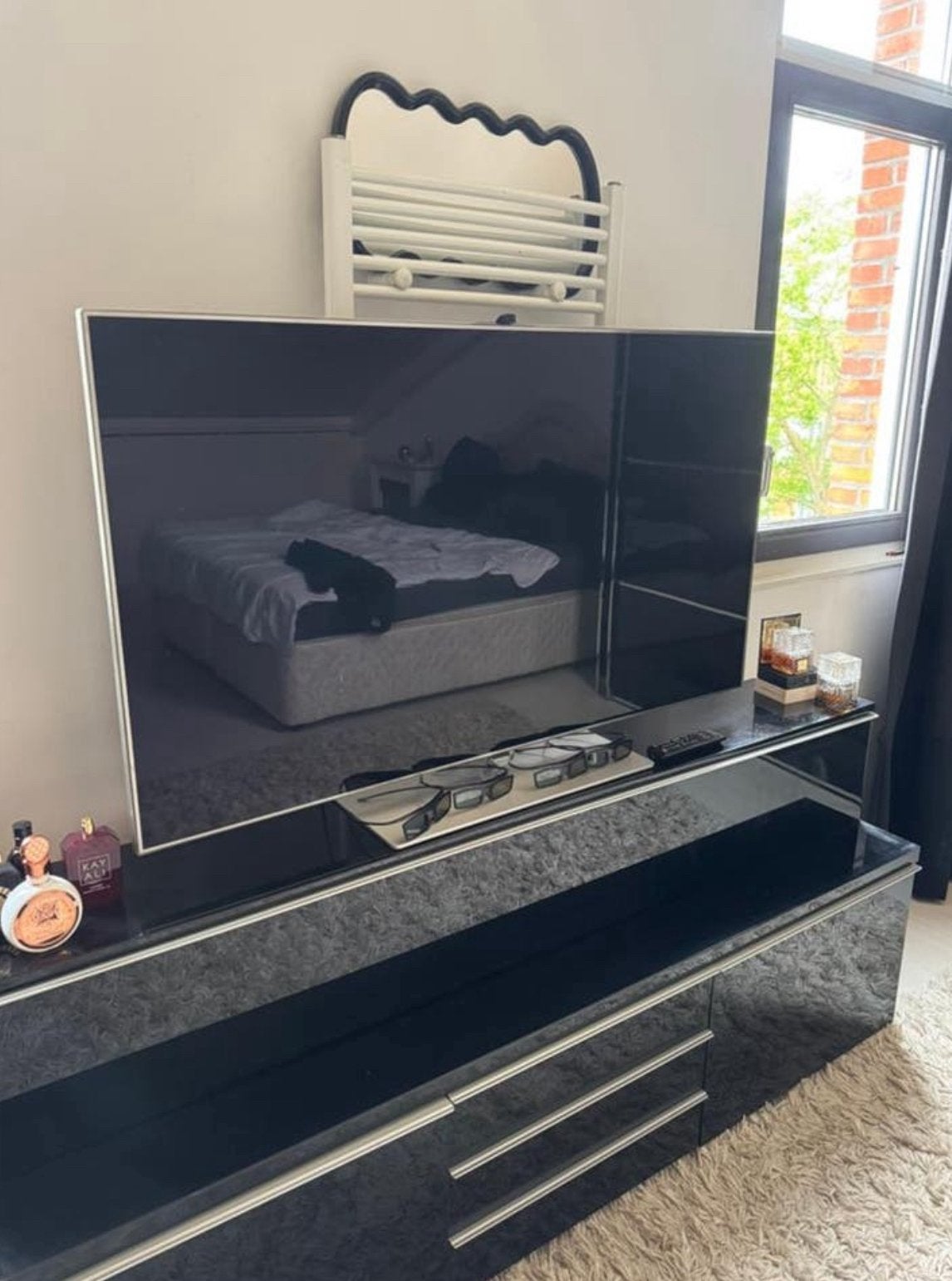 Samsung 3D Smart TV 55INCH + 4 brillen, Ophalen, Zo goed als nieuw, Samsung, 100 cm of meer