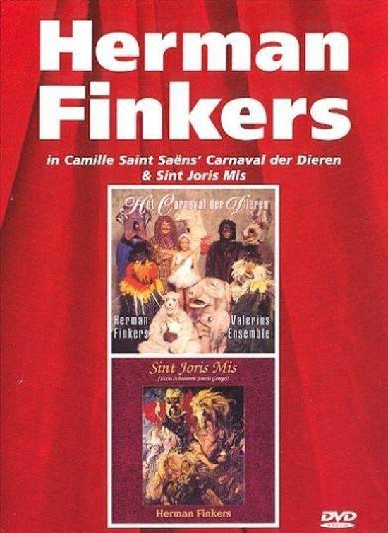 Herman Finkers - Carnaval der dieren & Sint Joris mis, Cd's en Dvd's, Alle leeftijden, Verzenden, Zo goed als nieuw, Tv-programma of Sketches