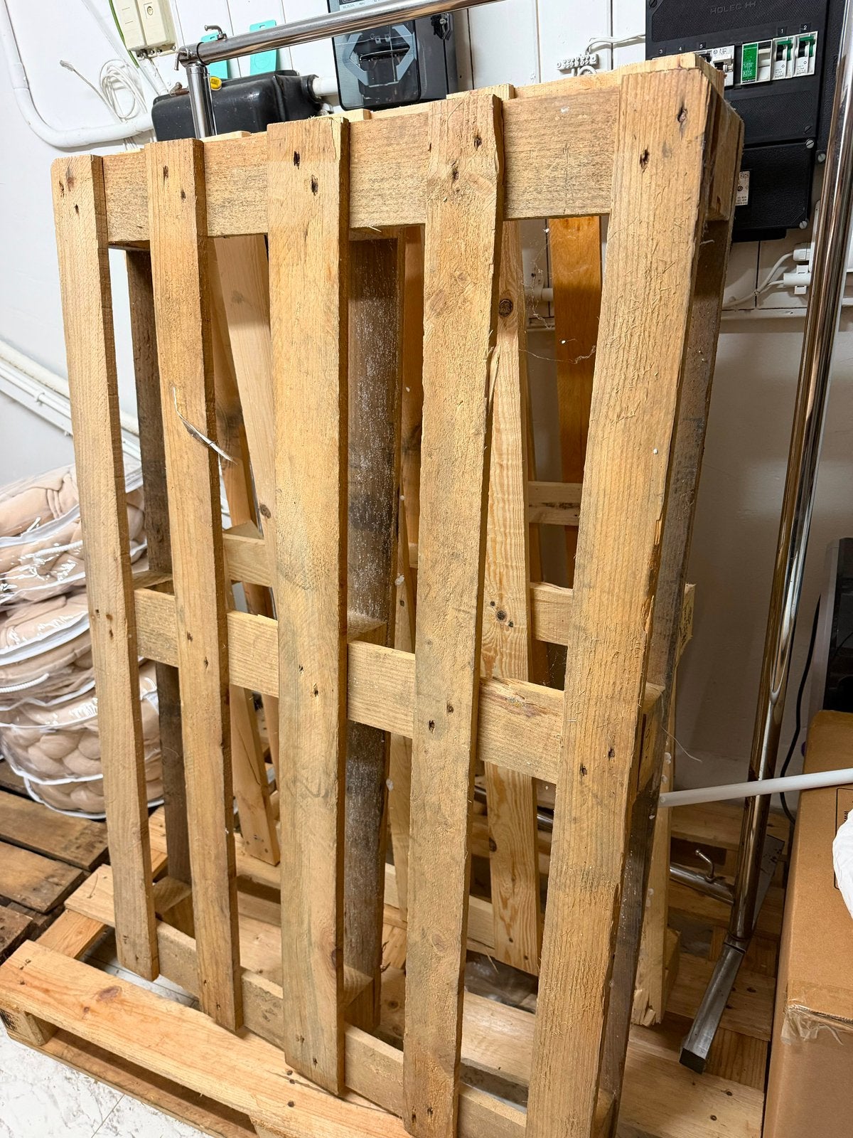 3 pallets, Ophalen, Zo goed als nieuw, Pallet, Minder dan 200 cm