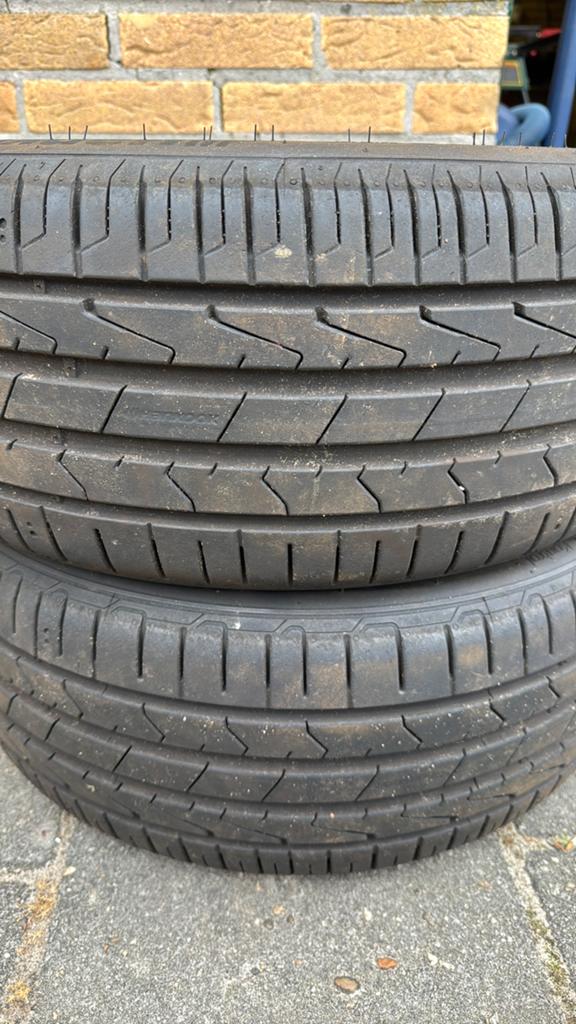 2x goede Hankook zomerbanden ventus prime 3 195/45R16, Auto diversen, Auto-accessoires, Ophalen, Gebruikt