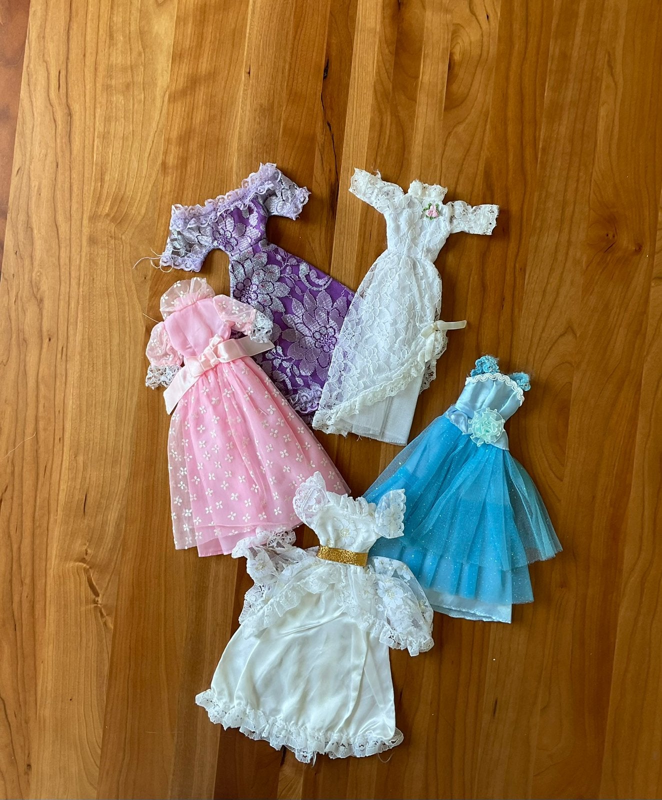 VINTAGE kleding voor Barbie, Sindy, Fleur, Ophalen of Verzenden, Zo goed als nieuw, Kleertjes
