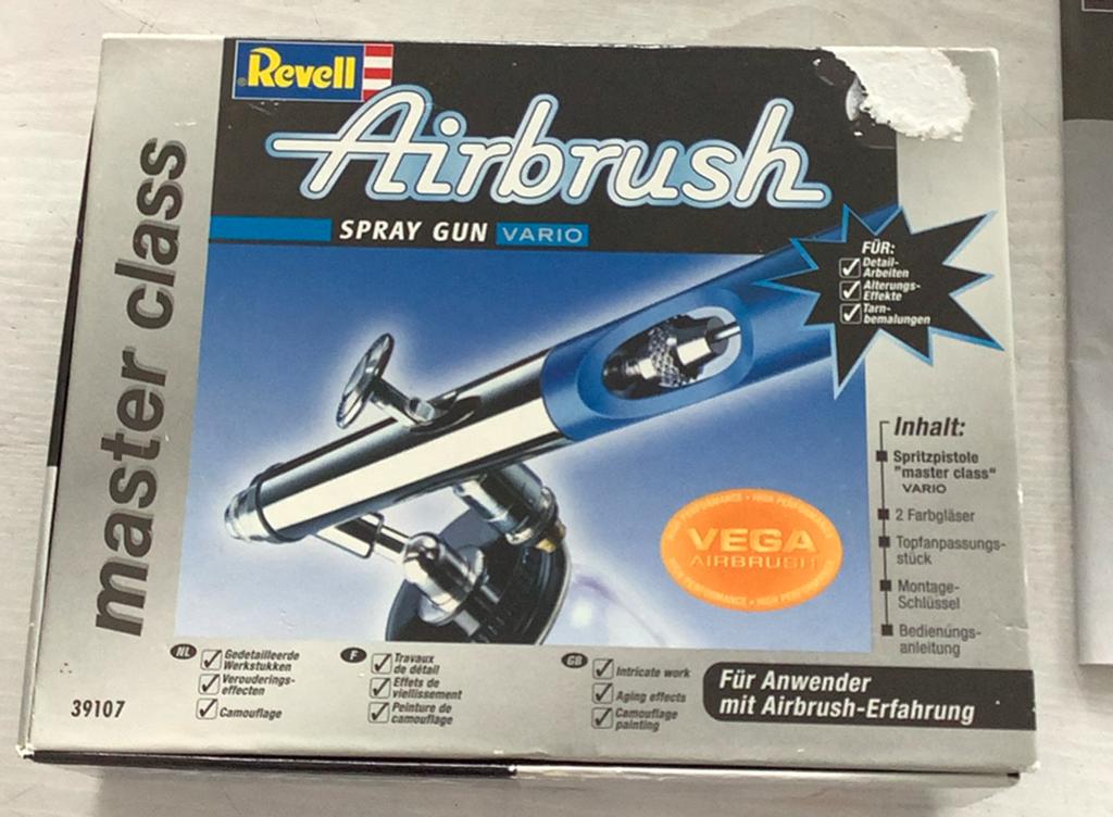 Revell 39107 Airbrush Spray Gun -Master Class Vario Airbrush, Ophalen of Verzenden, Ezel