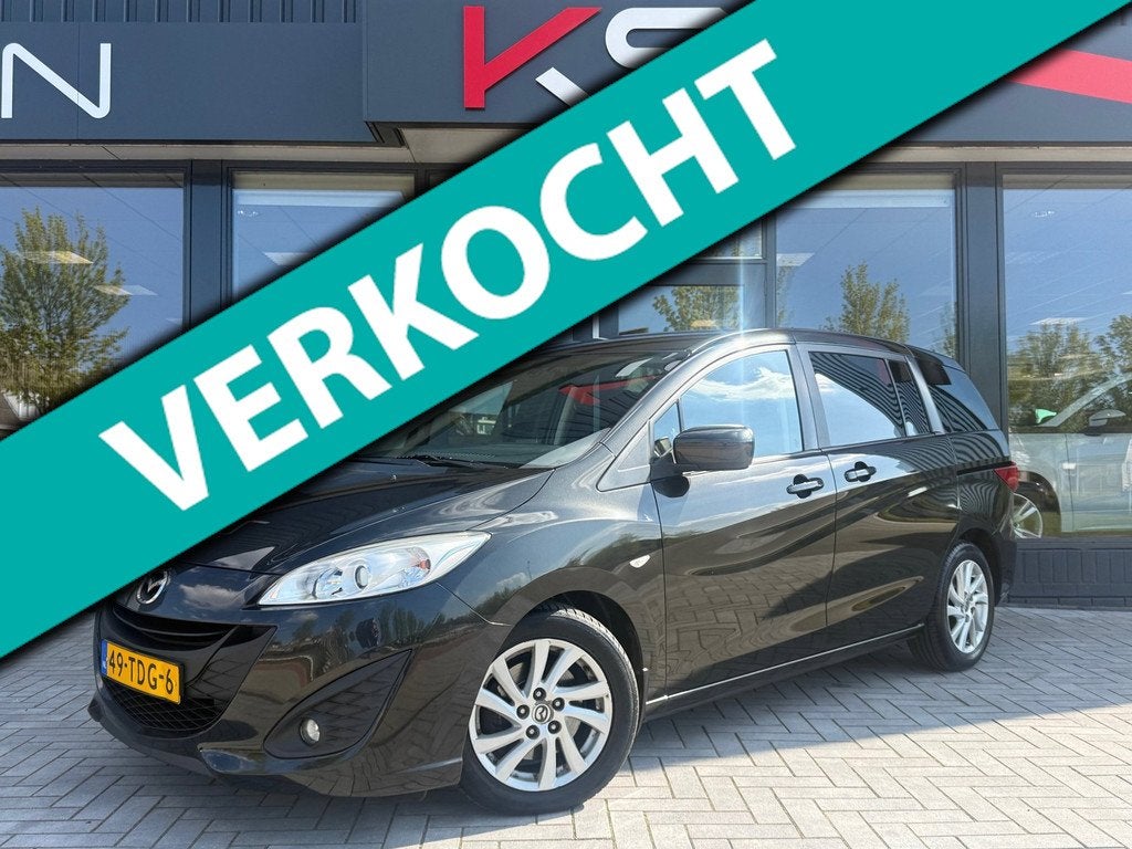 Mazda 5 2.0 TS+ 7 zitplaatsen, Euro 5, Stof, Gebruikt, 4 cilinders