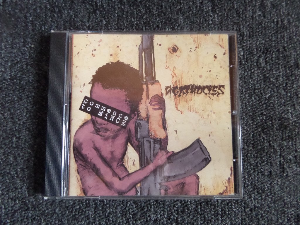 AGATHOCLES - commence to mince CD, Ophalen of Verzenden, Nieuw in verpakking, Grindcore