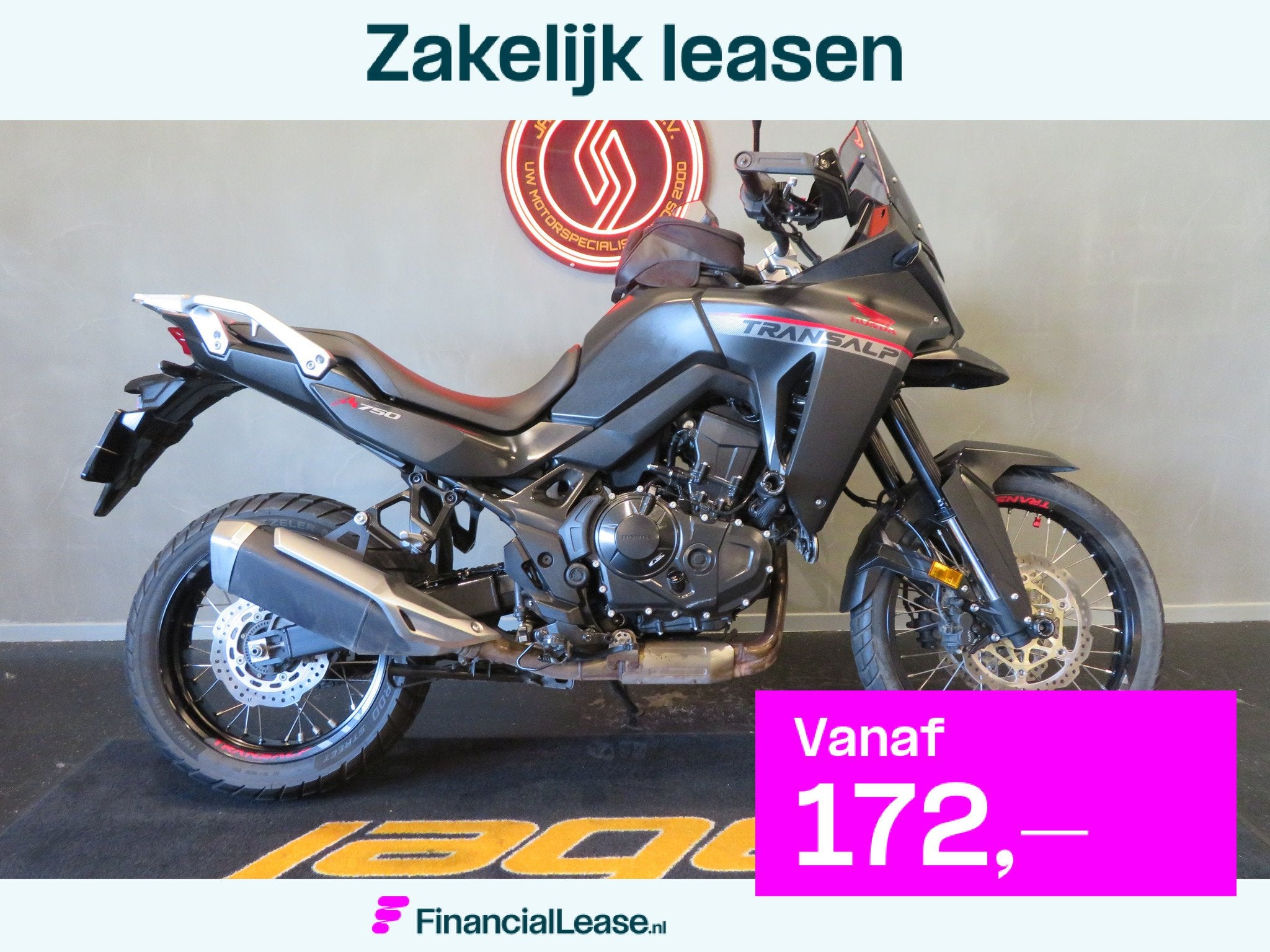 Honda XL 750 ABS TRANSALP TOP STAAT!, Toermotor, Gebruikt, Bedrijf