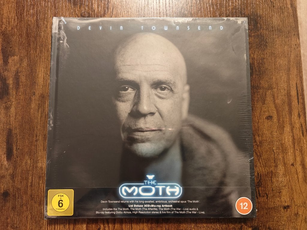 Devin Townsend ‎- The Moth (Ltd Deluxe 3CD+Blu-ray Artbook), Progressive metal, Verzenden, Eerste persing, Nieuw in verpakking