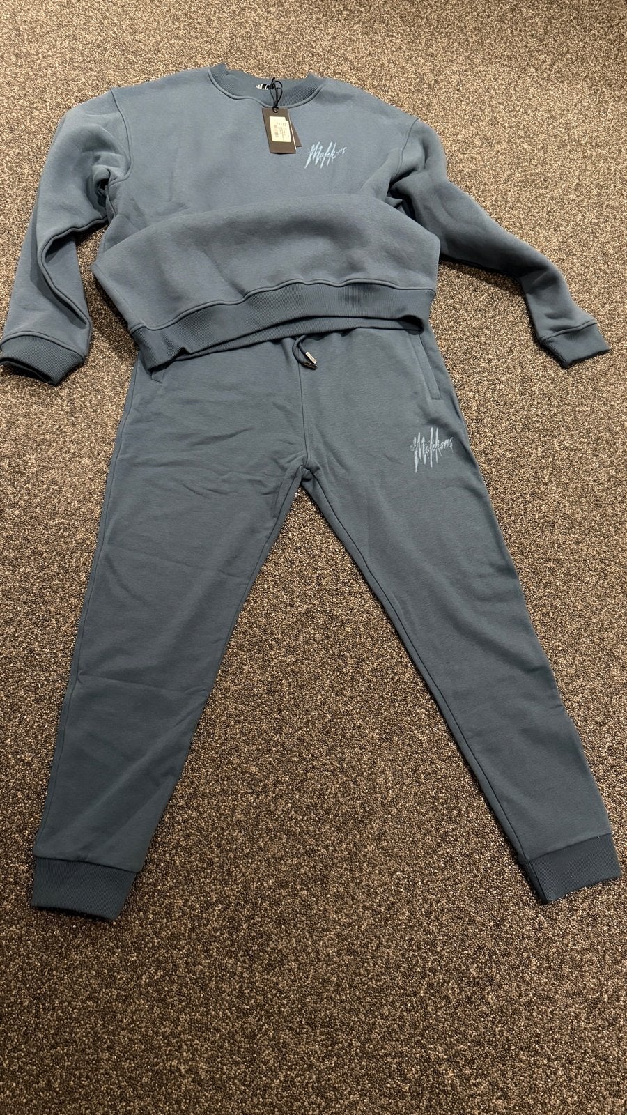 Nieuw Malelions joggingpak XL blauw met prijskaartjes, Kleding | Heren, Ophalen of Verzenden, Nieuw, Maat 56/58 (XL), Groen