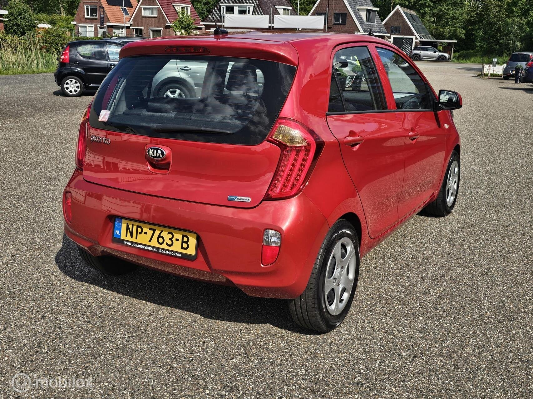 Kia Picanto 1.0 CVVT EconomyPlusLine I Camera I Navi I Elekt, Gebruikt, Euro 6, 4 stoelen, Origineel Nederlands