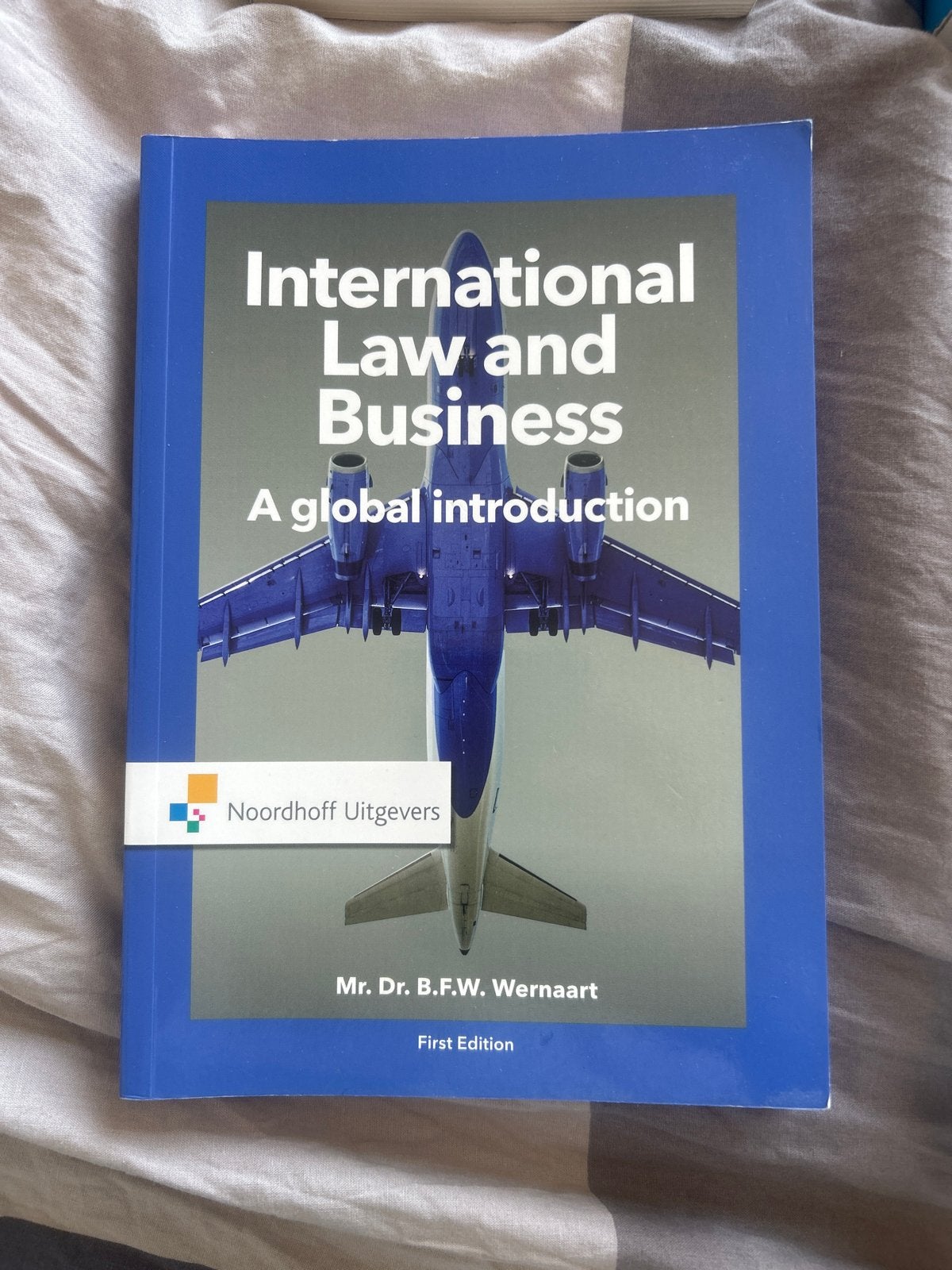 International Law and Business: A global introduction, Ophalen, Gamma, Zo goed als nieuw, HBO
