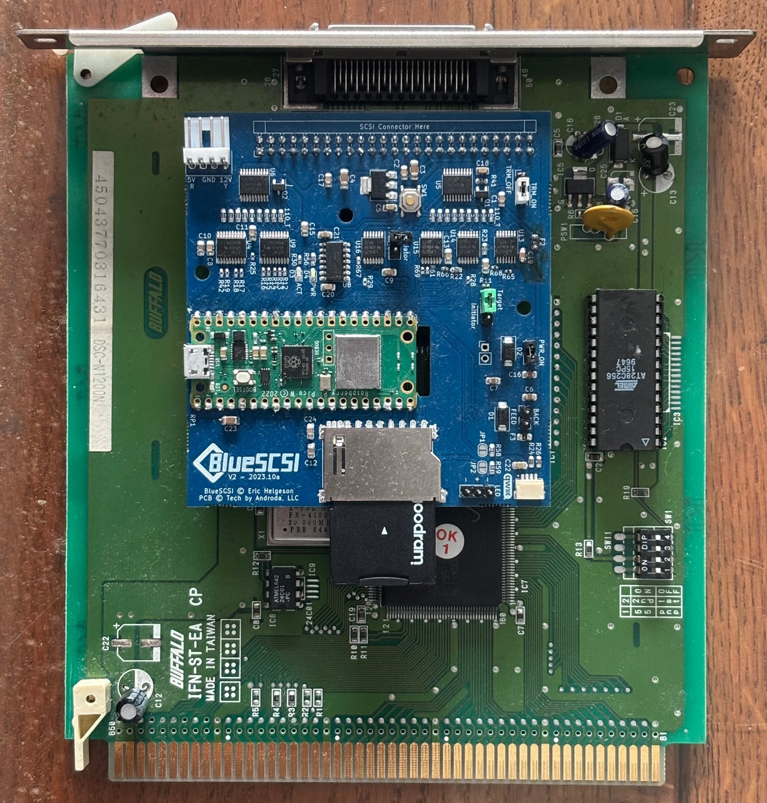 Buffalo IFC-NN met BlueSCSI v2 voor PC9801, Ophalen of Verzenden