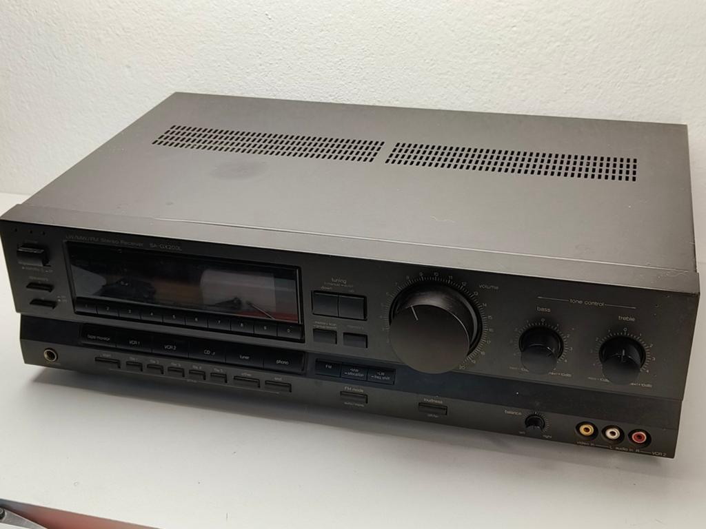 Technics SA-GX200L 2x40W versterker, Audio, Tv en Foto, Versterkers en Receivers, Overige merken, Gebruikt, Ophalen of Verzenden