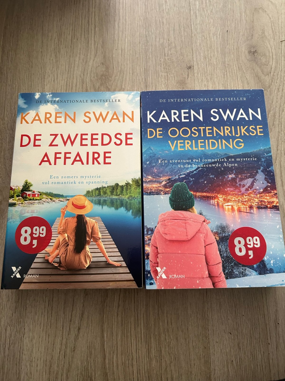 Bijna gratis af te halen 2 boeken Karen Swan, Ophalen, Zo goed als nieuw, Nederland