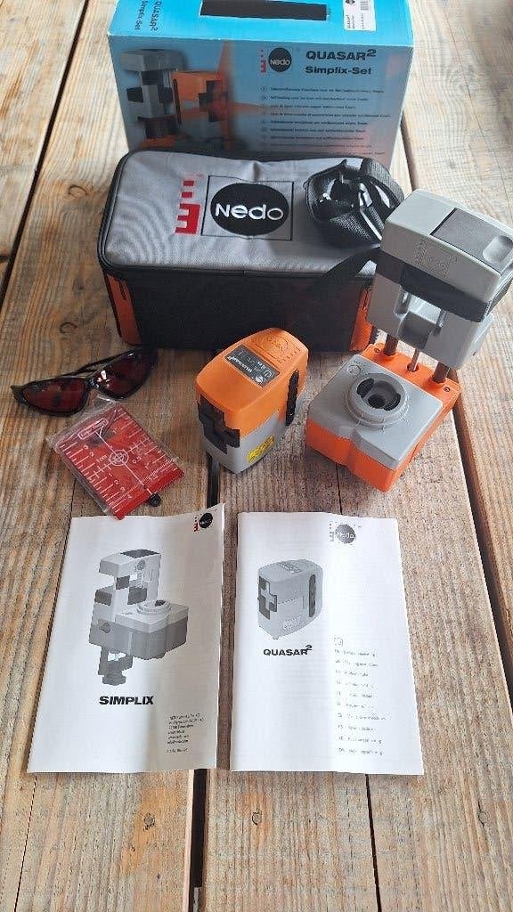 Nedo Quasar2 Simplix Set Laser bouwlaser NIEUW!, ., Nieuw, Ophalen of Verzenden, .
