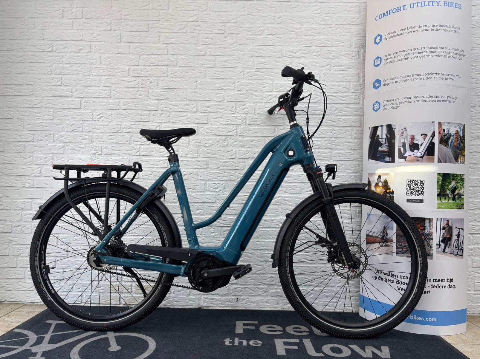 Velo de Ville SEB 980 slechts 3 km., Nieuw, 50 km per accu of meer, 55 tot 59 cm, Ophalen