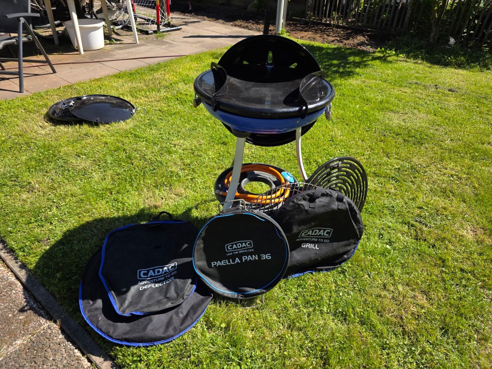 Cadac Skottelbraai met diverse accessoires, Tuin en Terras, Ophalen, Gebruikt, Cadac