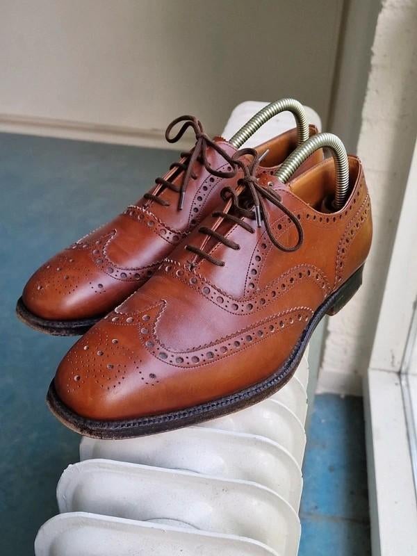 Church’s Chetwynd brogues walnut UK 7.5 G / 41.5, Kleding | Heren, Schoenen, Ophalen of Verzenden, Zo goed als nieuw, Bruin