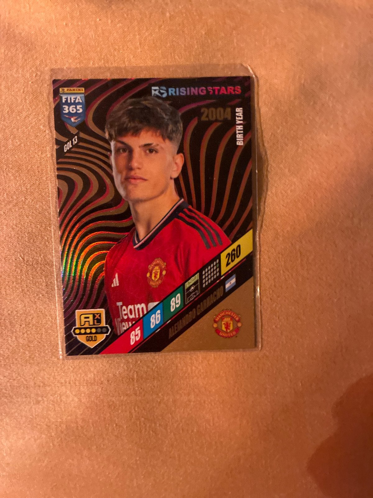 Panini FIFA 365 2024 Adrenalyn XL Alejandro Garnacho, Verzamelen, Ophalen, Zo goed als nieuw, Buitenlandse clubs, Spelerskaart