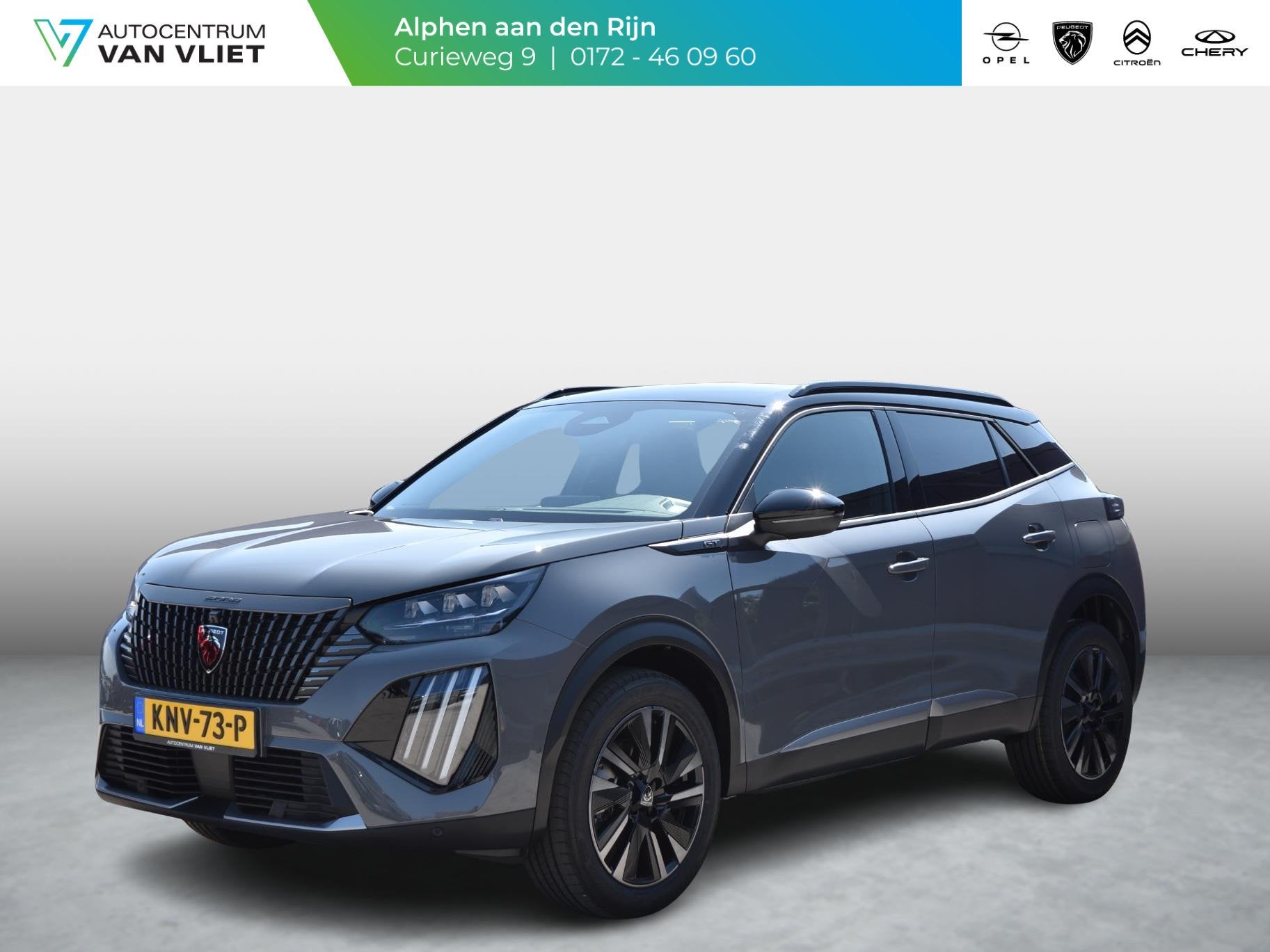Peugeot 2008 1.2 Hybrid 145 GT adaptive cruise control l 18, Gebruikt, Euro 6, 1199 cc, Leder en Stof