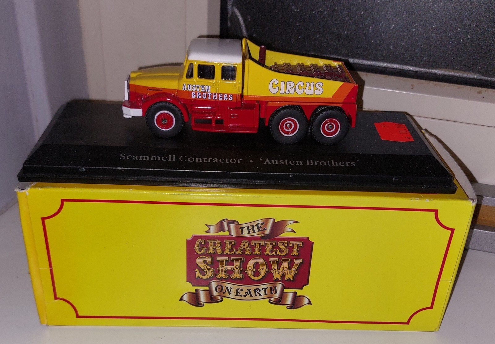 Scammell Contractor 'Austen Brothers' Circus model, Hobby en Vrije tijd, Ophalen of Verzenden, Zo goed als nieuw, Bus of Vrachtwagen