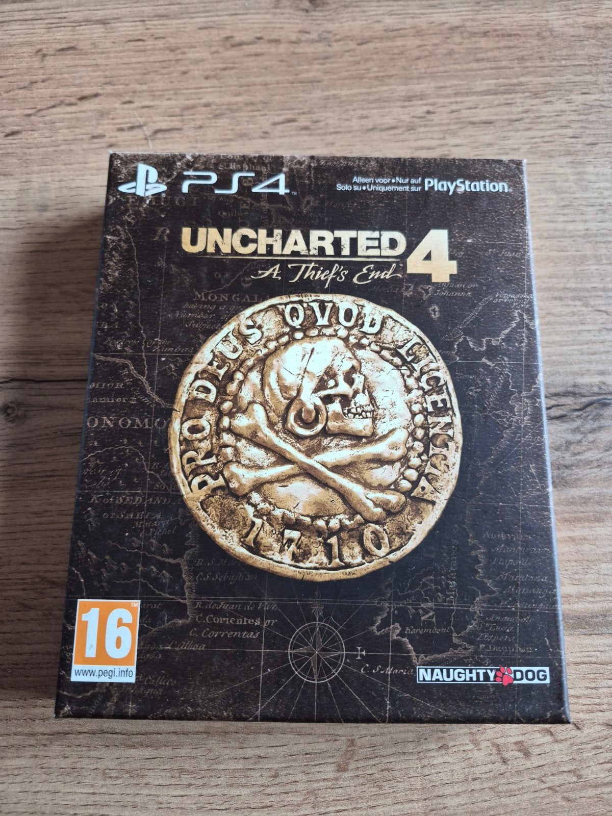 Uncharted 4 A Thief's End Limited Edition PS4, Avontuur en Actie, 1 speler, Ophalen of Verzenden, Zo goed als nieuw