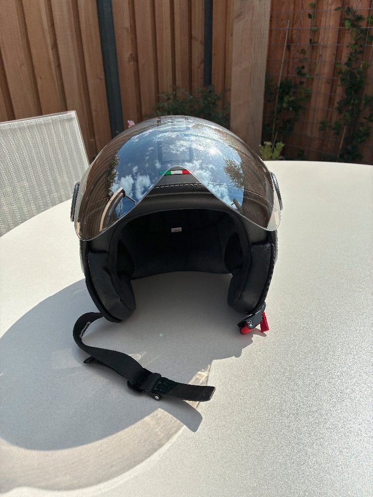 Demm Fashion Helm maat XL kleur Grijs, Ophalen, Zo goed als nieuw, Extra large of groter, DEMM