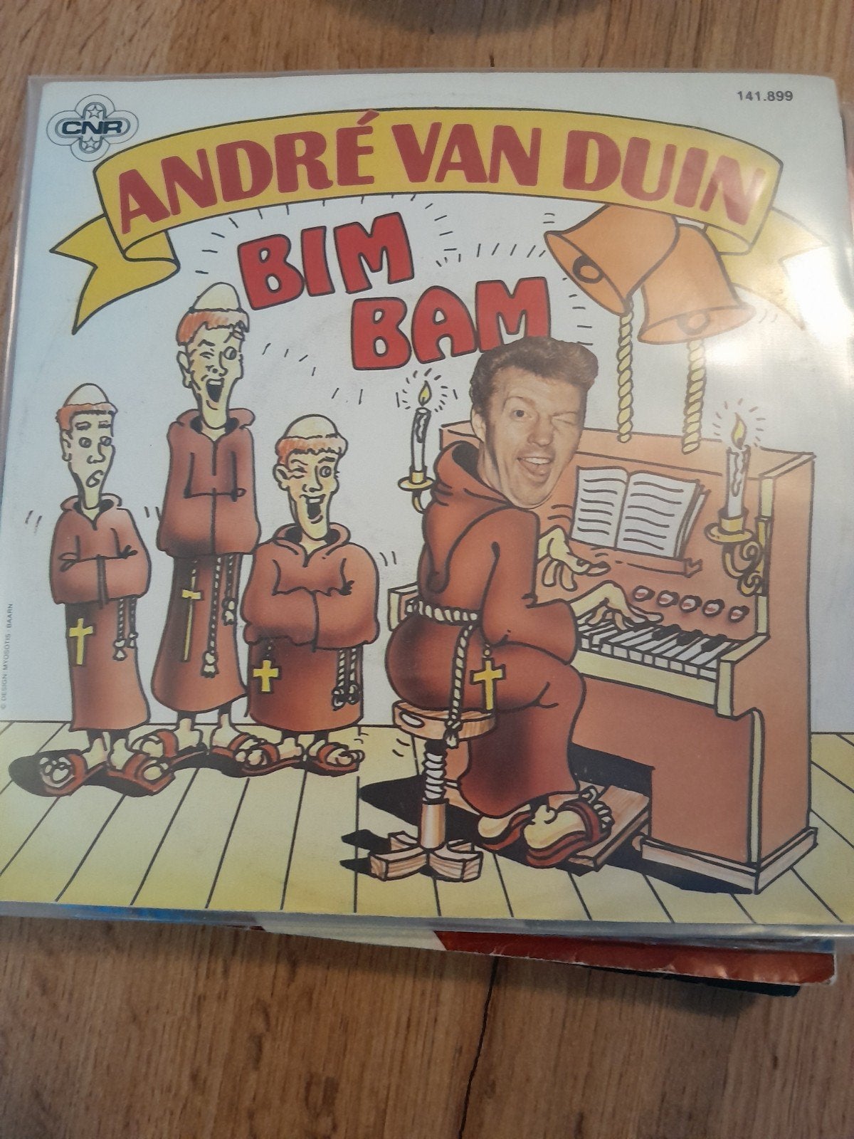 andre van duin 7inch bim bam, Ophalen of Verzenden, Zo goed als nieuw, Nederlandstalig